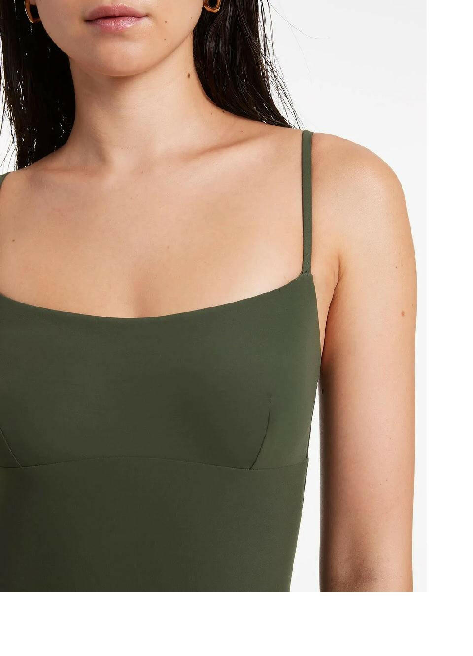 Jets Jetset Tank One Piece Olive.