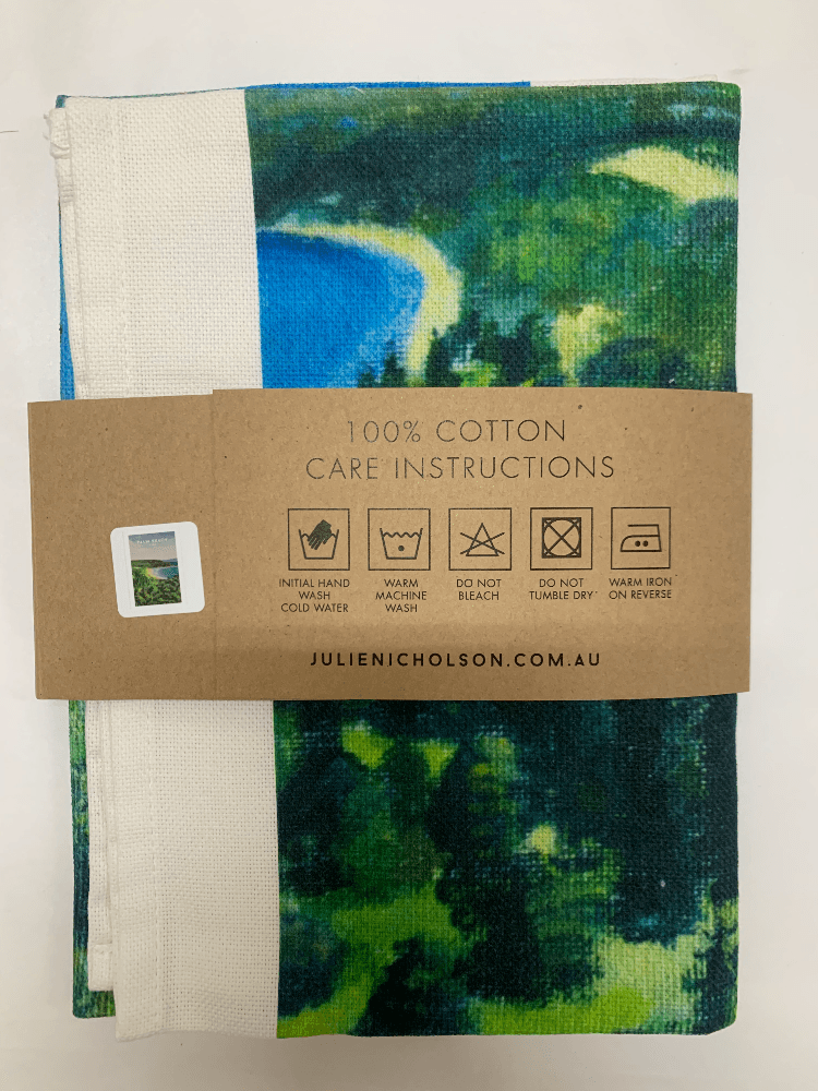 Palm Beach Tea Towels by Julie Nicholson.