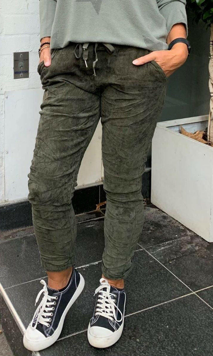 LSP21-665 La Strada Corduroy Pants.