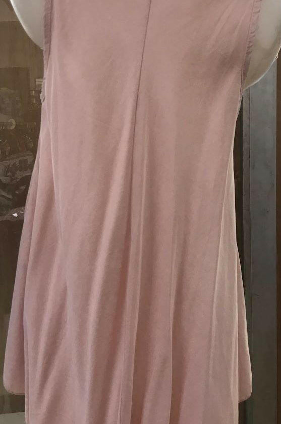 La Strada Sleeveless A-Line Top - Made in Italy.