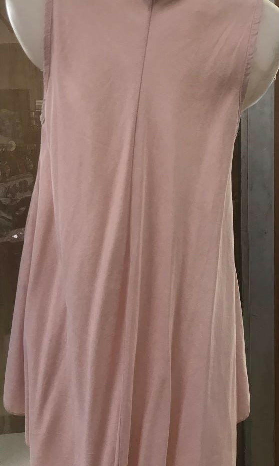 La Strada Sleeveless A-Line Top - Made in Italy.