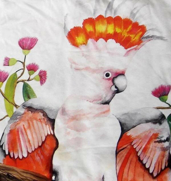 Major Mitchell Beach Cushion Cover 45 x -45cm Soft Plush Double Printed.