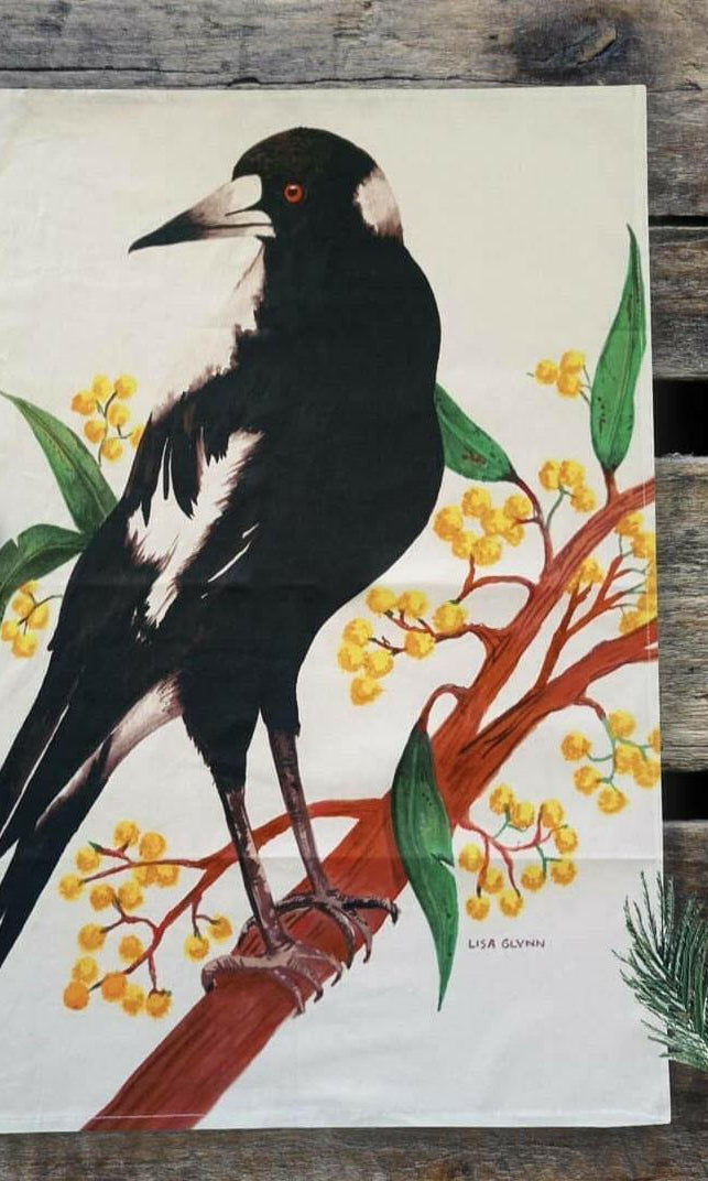 Australian Native Birds Gift Box Sets of Tea Towels.