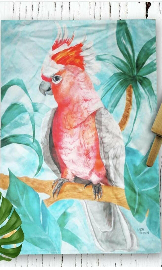 Australian Native Birds Gift Box Sets of Tea Towels.