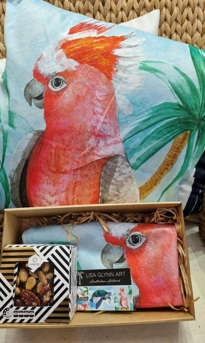 Australian Native Birds Gift Box Sets of Tea Towels.