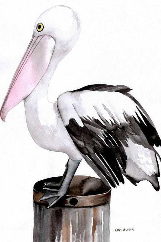 Pelican Tea Towel 100% Cotton.