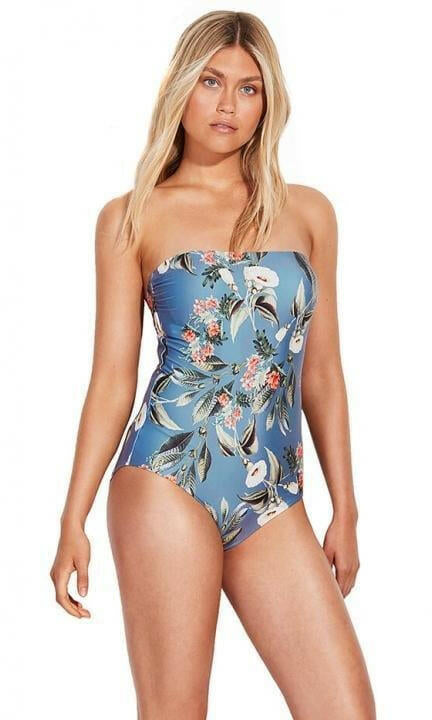 Milea One Piece Bandeau Swimsuit.