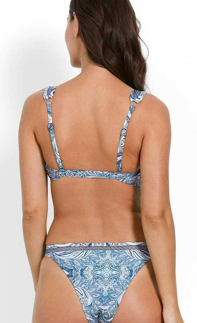 Milea Indian Ink D Cup Fixed Tri Bra.