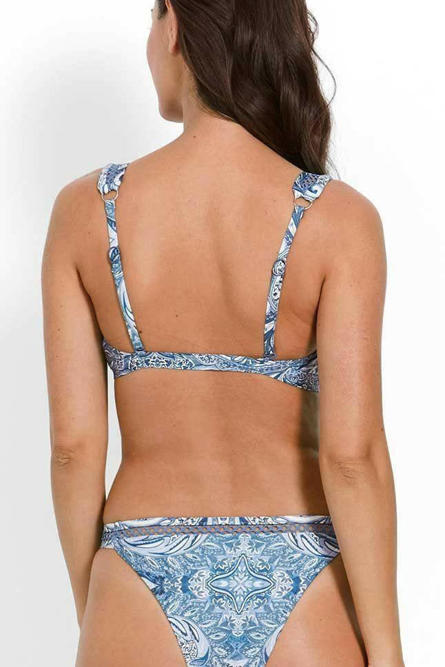 Milea Indian Ink D Cup Fixed Tri Bra.