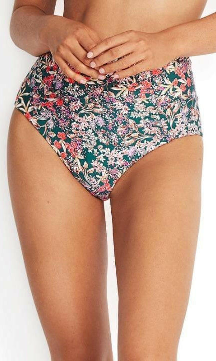 Milea 4192-flo Forest Floral High Waisted Pant.