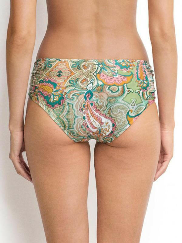 456-SIE Siena Wide Ruched Hipster Pant - Milea.