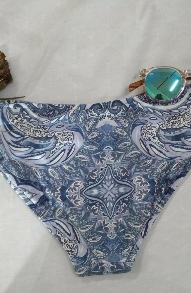 Milea 4162-IND Indian Ink Lace Trim Pant.