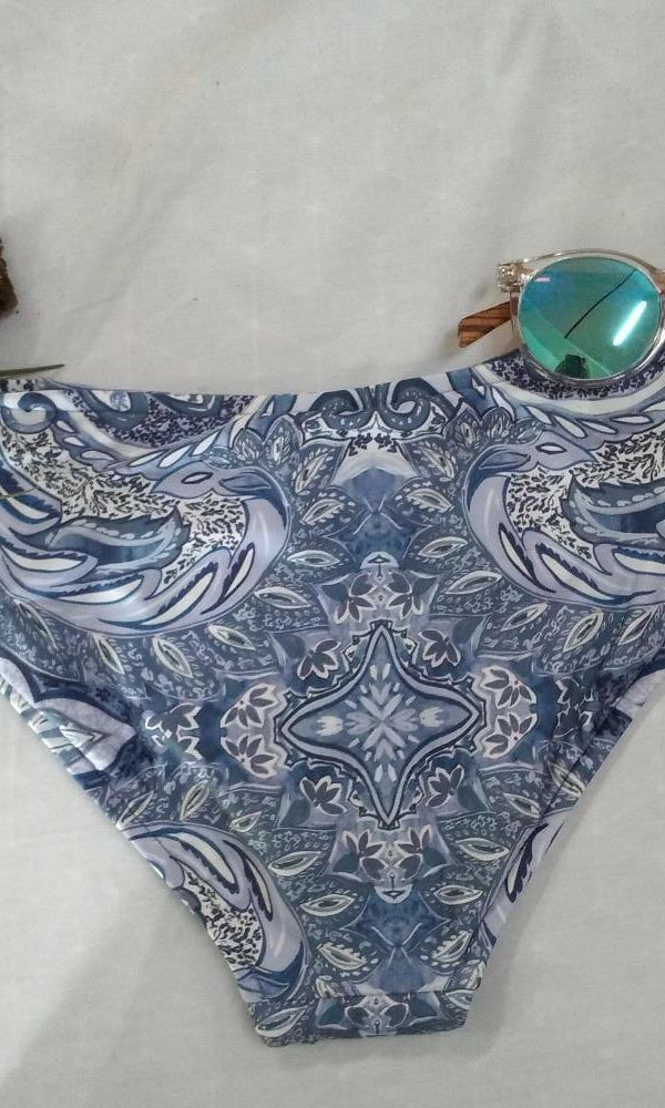 Milea 4162-IND Indian Ink Lace Trim Pant.