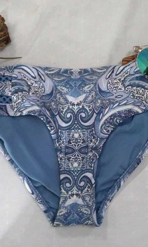 Milea 4162-IND Indian Ink Lace Trim Pant.