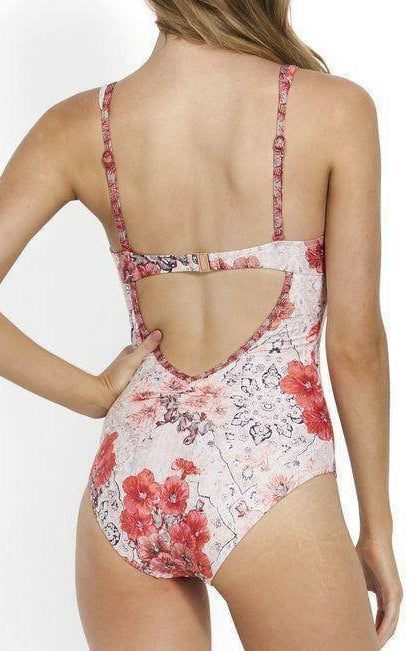 Milea 1224-WPL Water Palace V Neck Maillot.