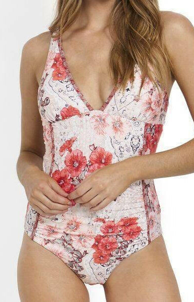 Milea 1224-WPL Water Palace V Neck Maillot.