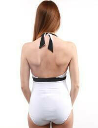 M4417RS Reversible Halterneck Swimwear. Moontide.