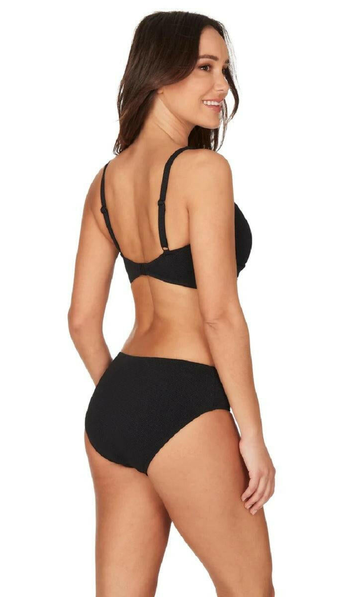 Nip Tuck NO2183MHK Black Delta Louise Bikini Set.