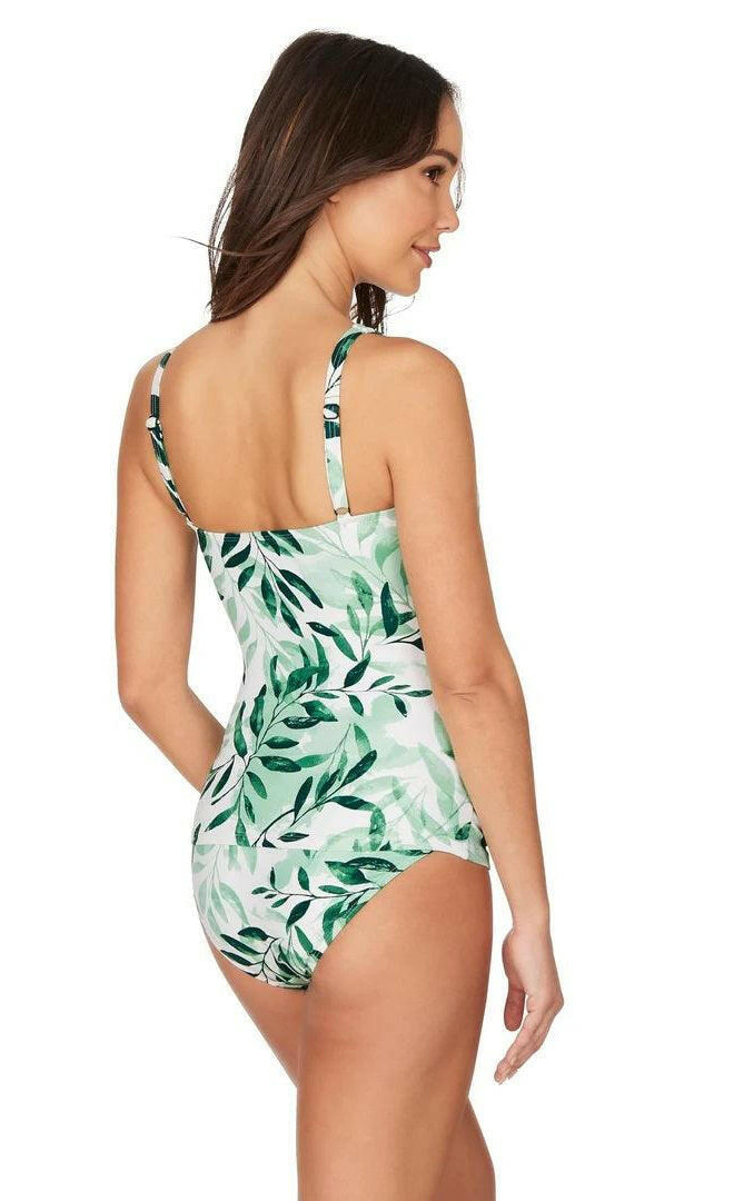 Nip Tuck NN2182OSG Oasis Delores Tankini Green Singlet.