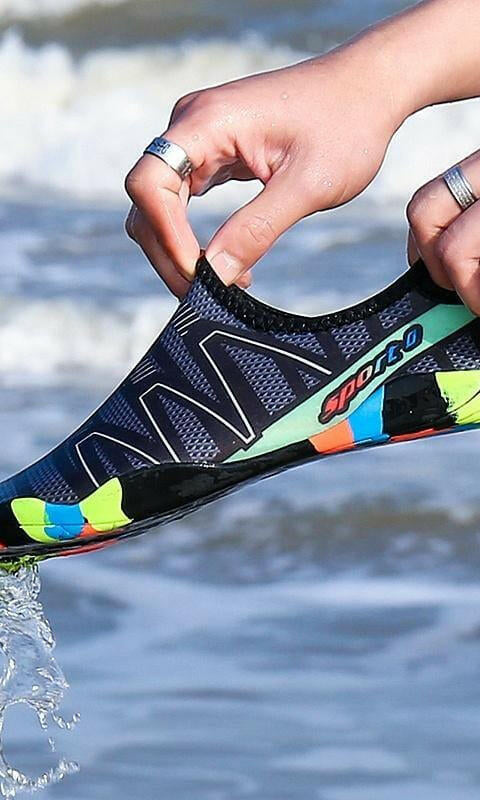 Neoprene Aqua Shoes with Rubber Soles - Built for Water - Now in four colours.