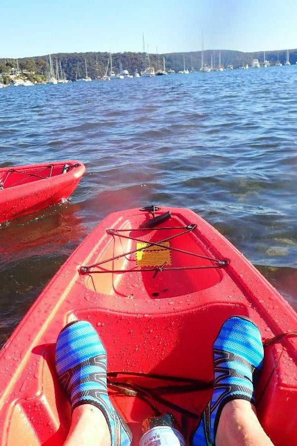 Neoprene Aqua Shoes with Rubber Soles - Built for Water - Now in four colours.