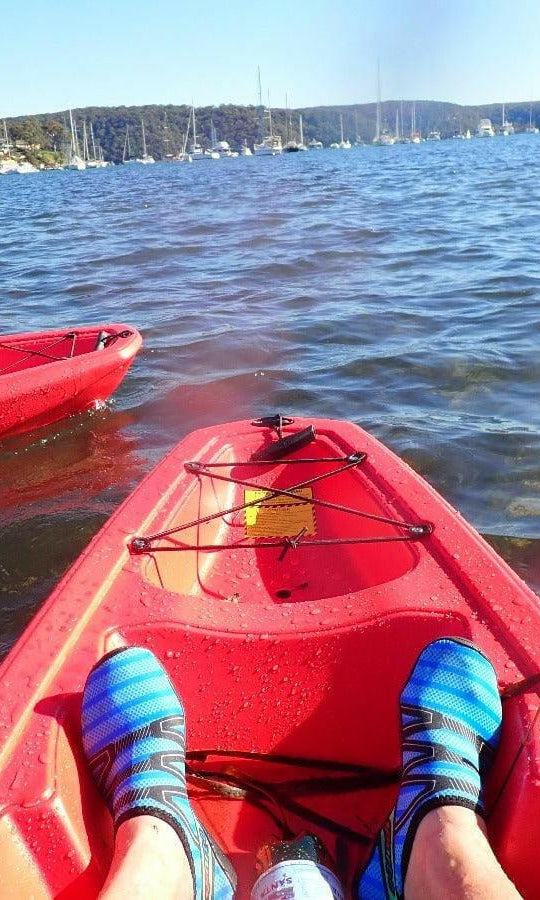 Neoprene Aqua Shoes with Rubber Soles - Built for Water - Now in four colours.