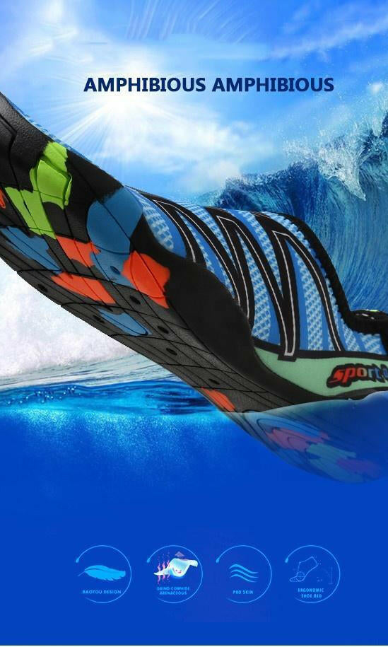 Neoprene Aqua Shoes with Rubber Soles - Built for Water - Now in four colours.