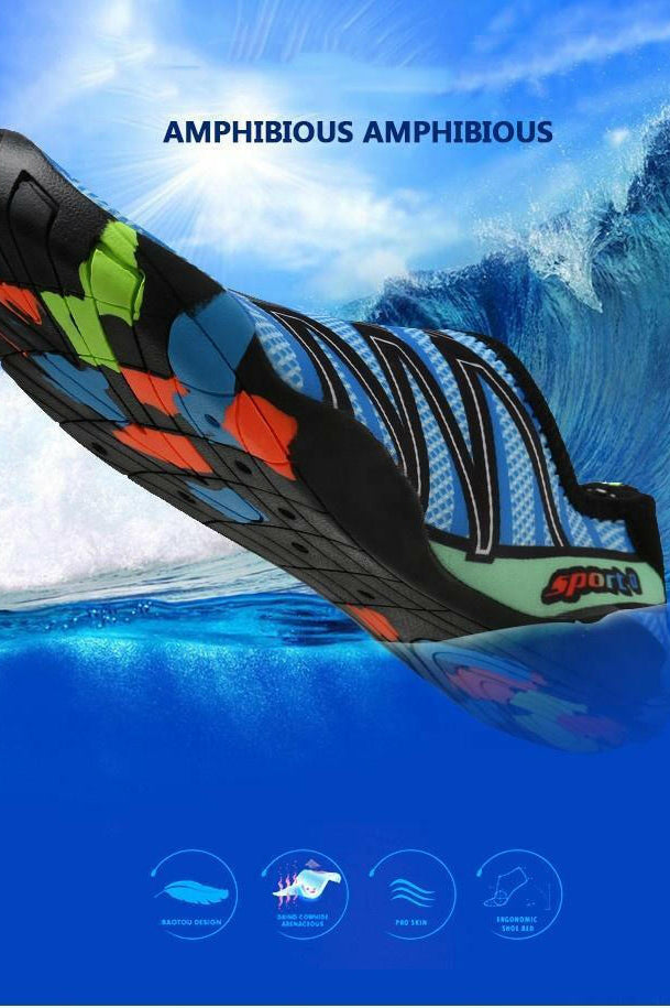 Neoprene Aqua Shoes with Rubber Soles - Built for Water - Now in four colours.