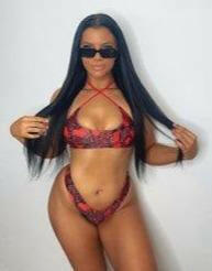 Brazilian Snake Printi Pants.