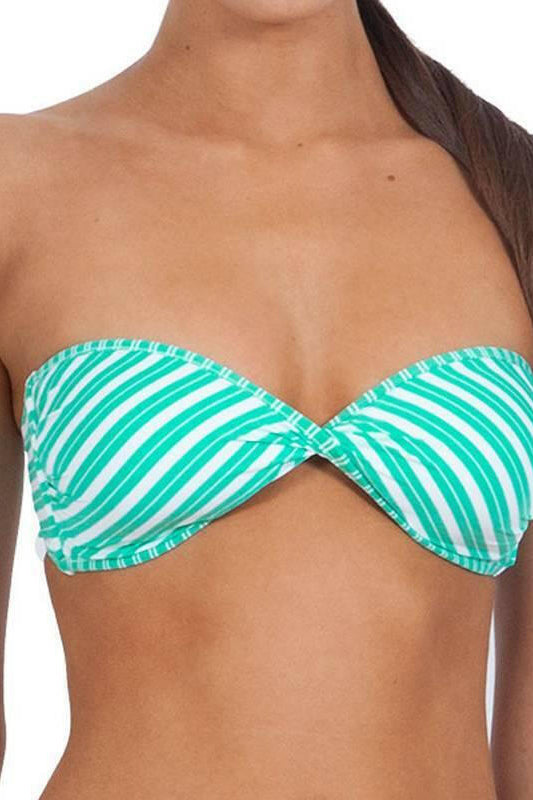 J4641 Tempo Bandeau Bikini Top - Jets.