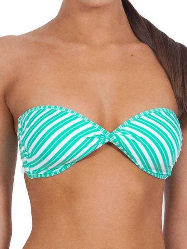 J4641 Tempo Bandeau Bikini Top - Jets.