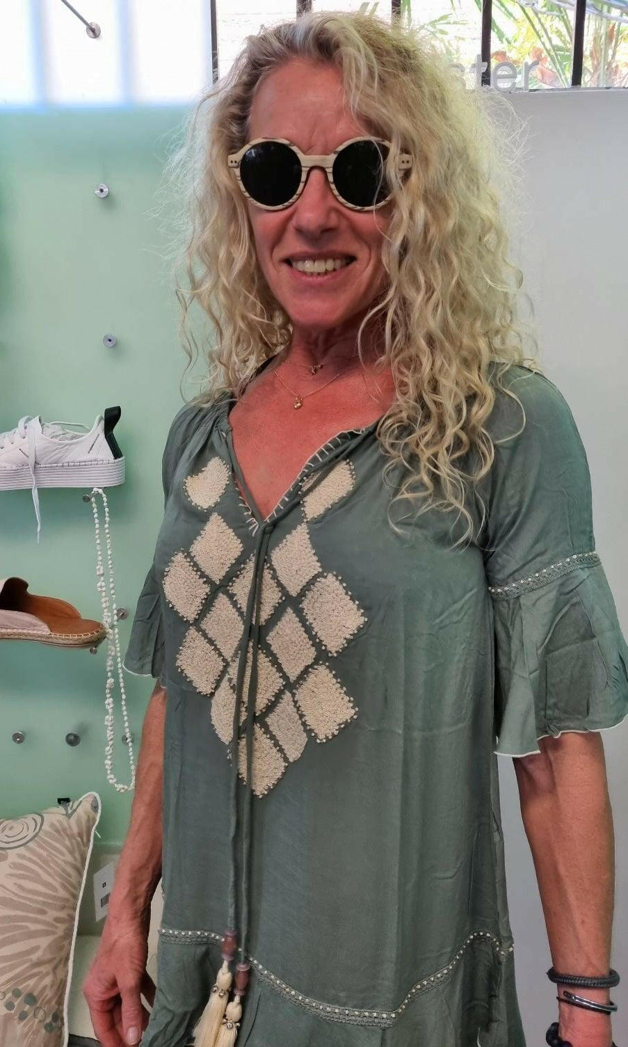 Turtle Bay Kaftan Rayon.