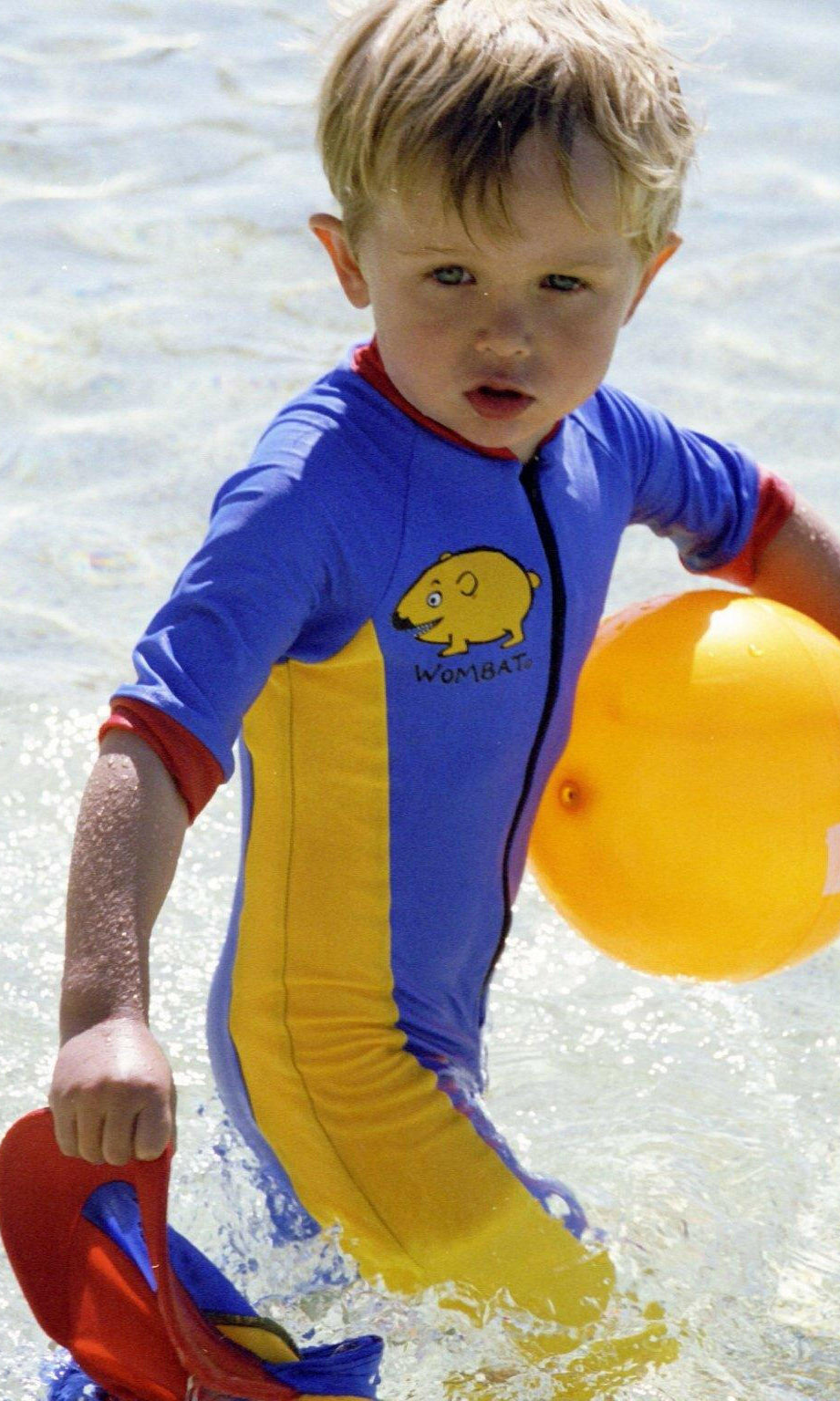 Sun Suit All In One Childrens Sun Protection Swimsuit.