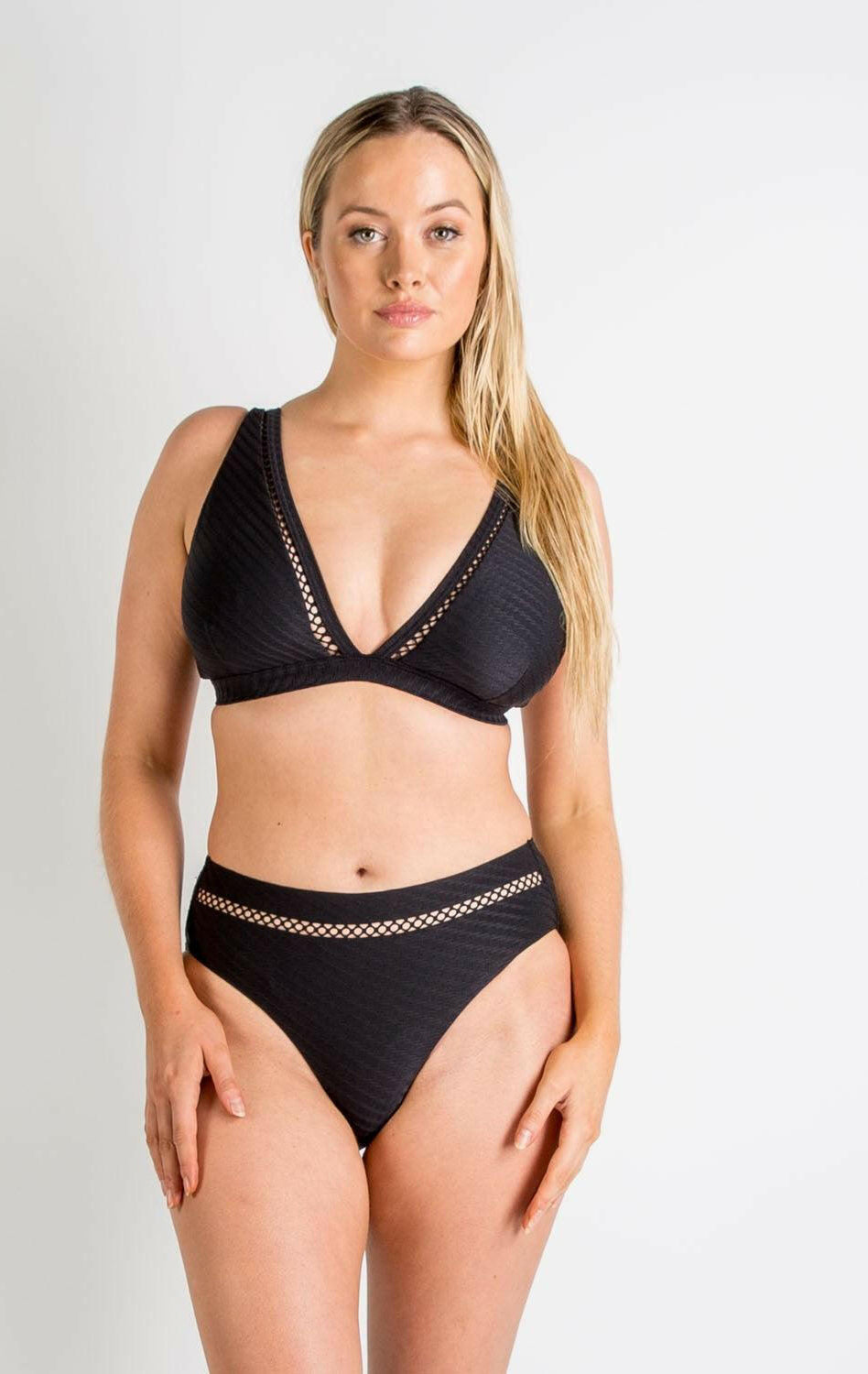 Sunseeker SS31296 Nautical Midrise Pant Black.