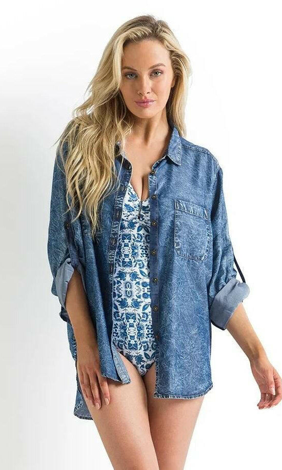 Sunseeker SS912824 Denim Slouch shirt.