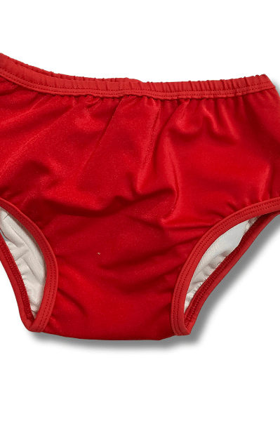 Ozi Varmints Baby Aqua Nappy - Red.