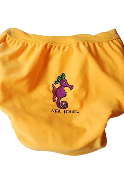 Ozi Varmints Baby Aqua Nappy - Sun.