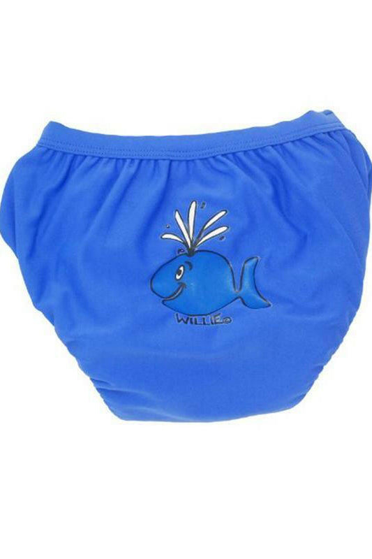Ozi Varmints Baby Aqua Nappy Ocean with Willy the Whale.