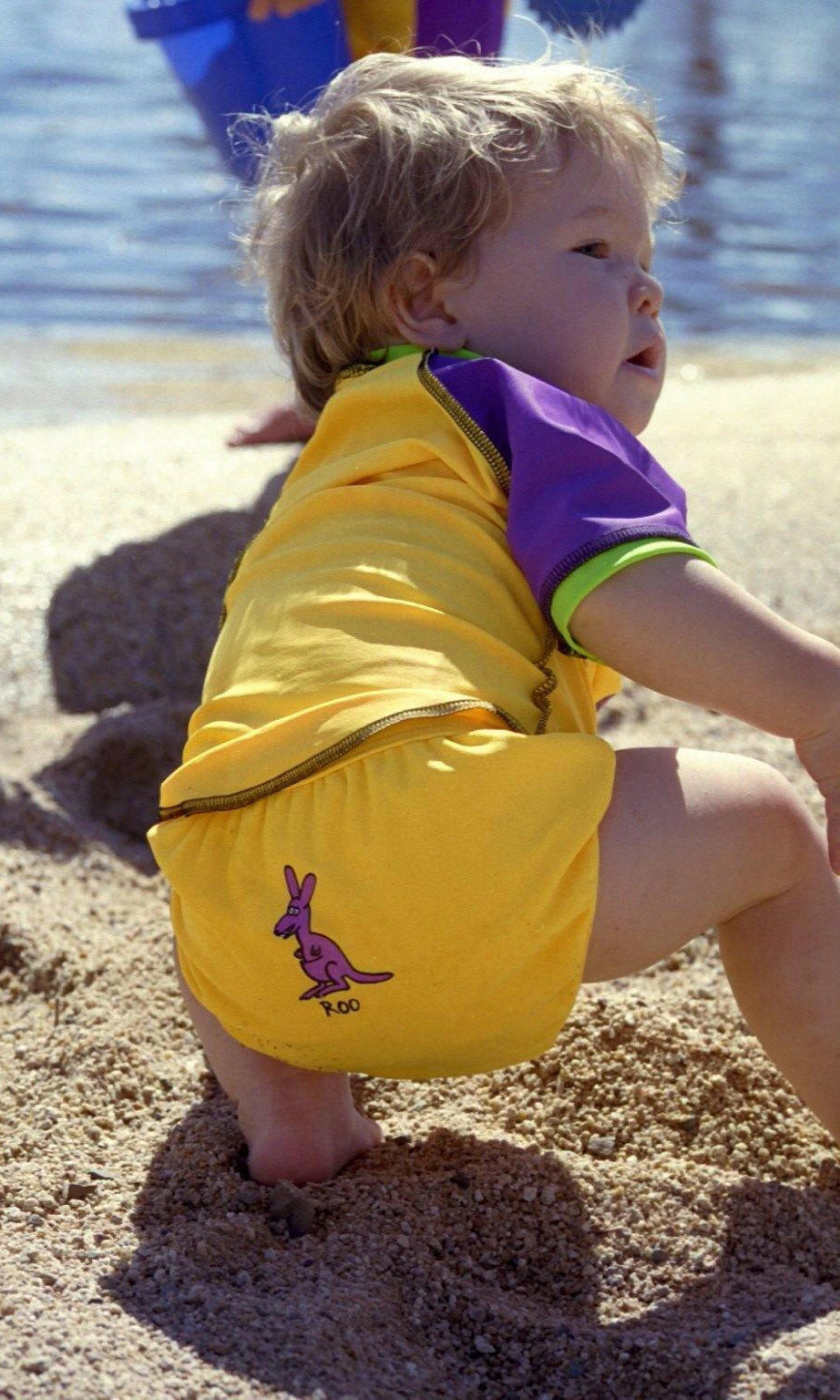 Ozi Varmints Baby Aqua Nappy Diaper.