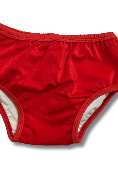 Ozi Varmints Baby Aqua Nappy - Red.
