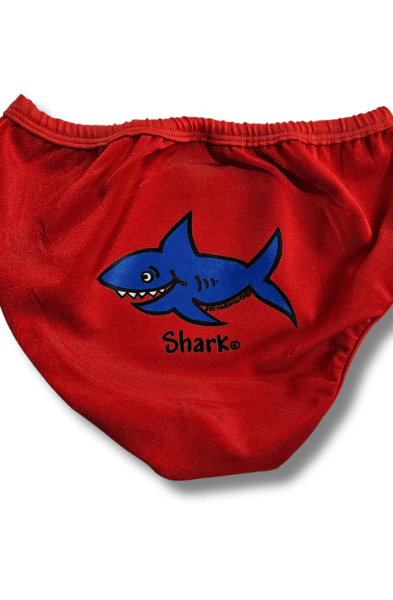 Ozi Varmints Baby Aqua Nappy - Red.