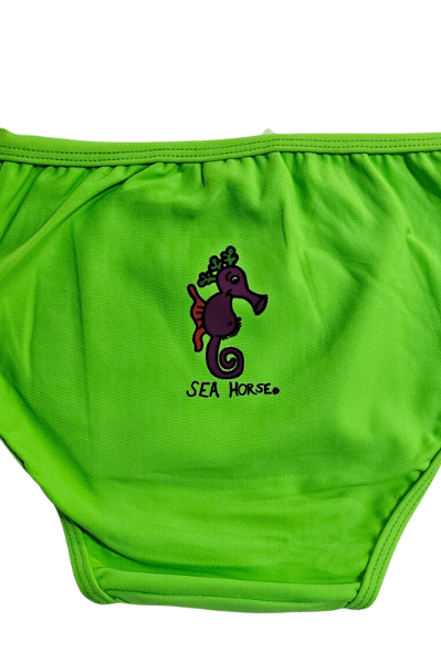 Ozi Varmints Baby Aqua Swim Nappy Diaper - Lime.