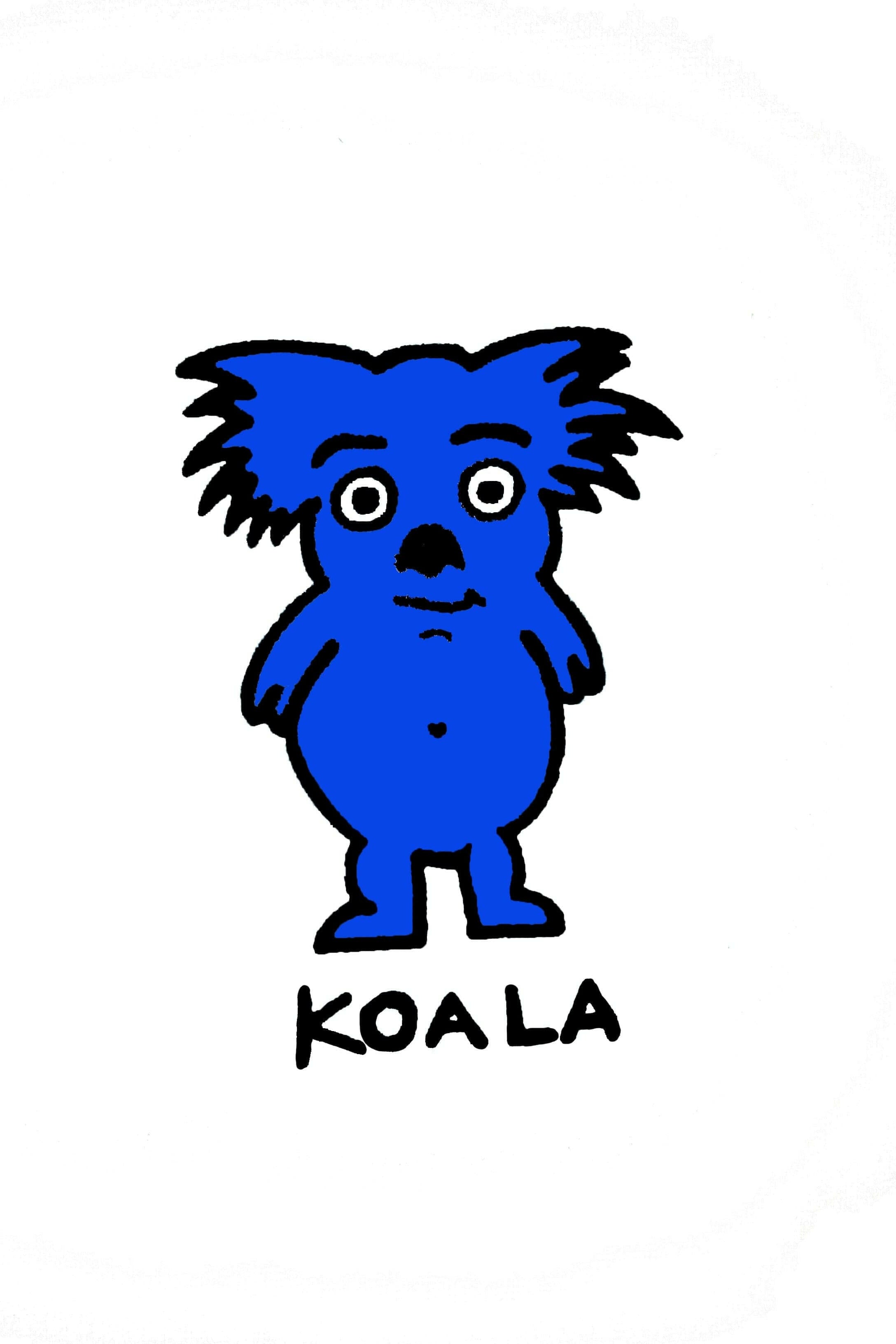 Ozi Varmints Baby Bib - White Aqua - Koala.