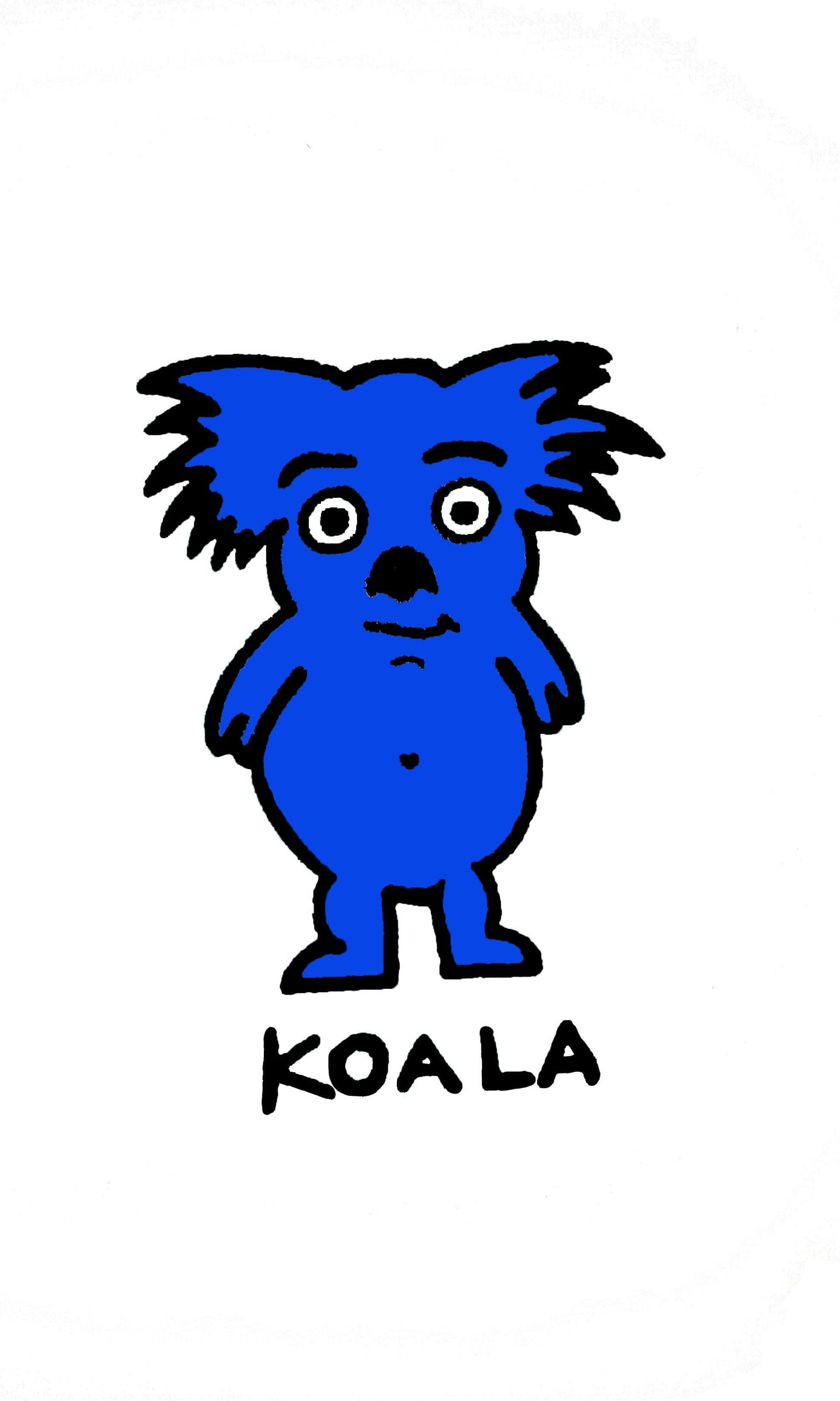 Ozi Varmints Baby Bib - White Aqua - Koala.