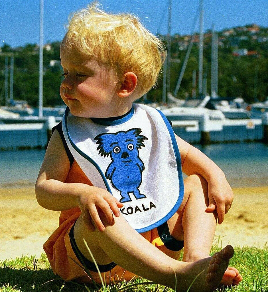 Ozi Varmints 100% Cotton Terry Toweling Baby Bibs.