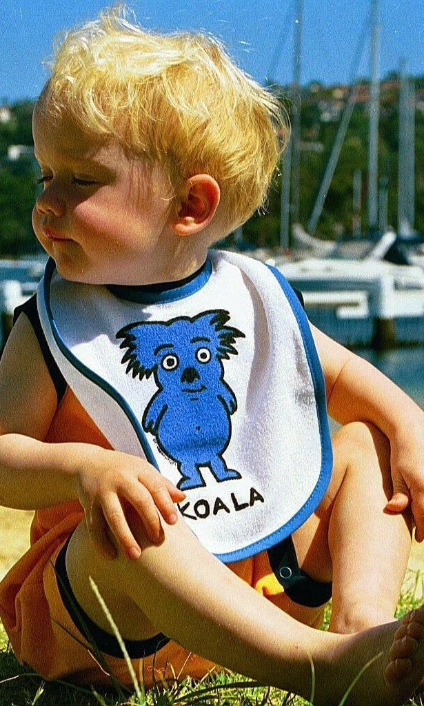 Ozi Varmints 100% Cotton Terry Toweling Baby Bibs.