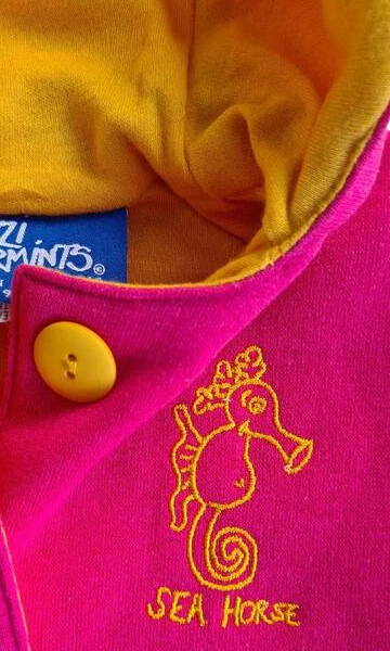 Ozi Varmints Hooded Jacket with Ears Polar Fleece Reversible.