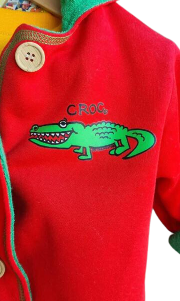 Ozi Varmints Hooded Jacket with Ears Polar Fleece Reversible.