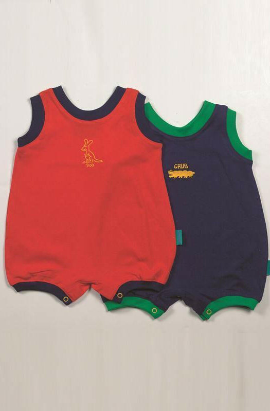 1011 Ozi Varmints Terry Cotton Romper.