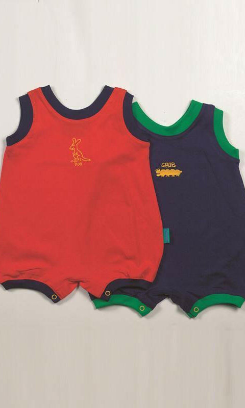 1011 Ozi Varmints Terry Cotton Romper.